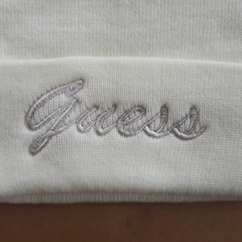 NEW GUESS Rhinestone Cat Ear Beanie